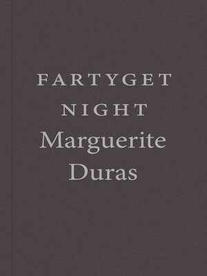 cover image of Fartyget Night